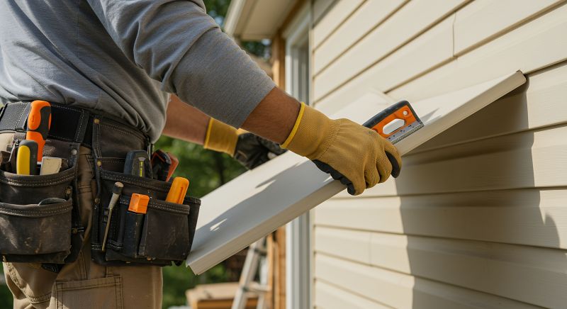 Siding Installation in a Residential Setting
